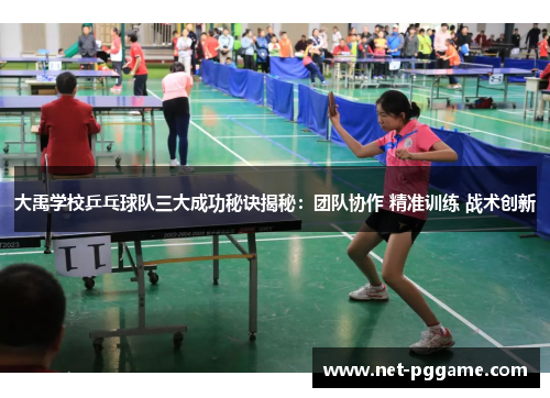 大禹学校乒乓球队三大成功秘诀揭秘:团队协作 精准训练 战术创新